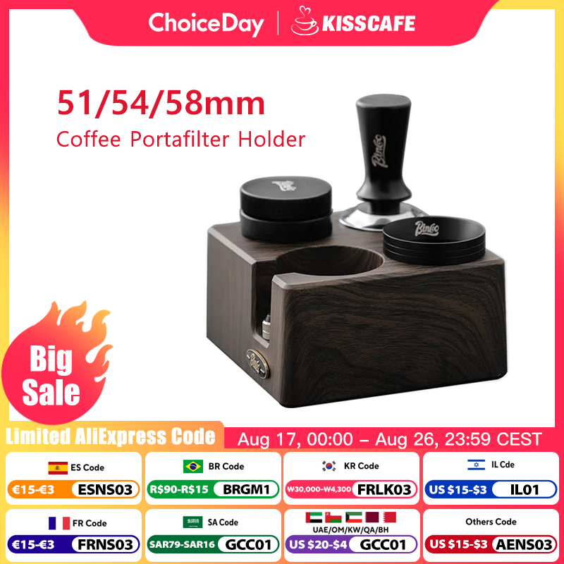 Portafilter 58Mm - Coffee Tamping Station Stand Portafilter Holder