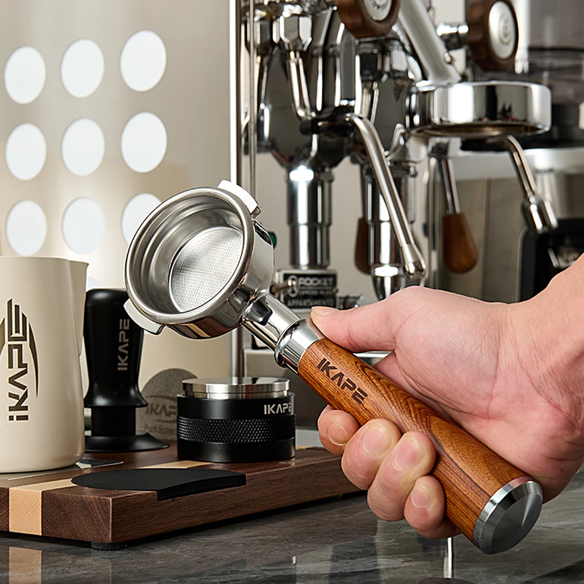 IKAPE Bottomless Portafilter f - Portafilter 58Mm review and price