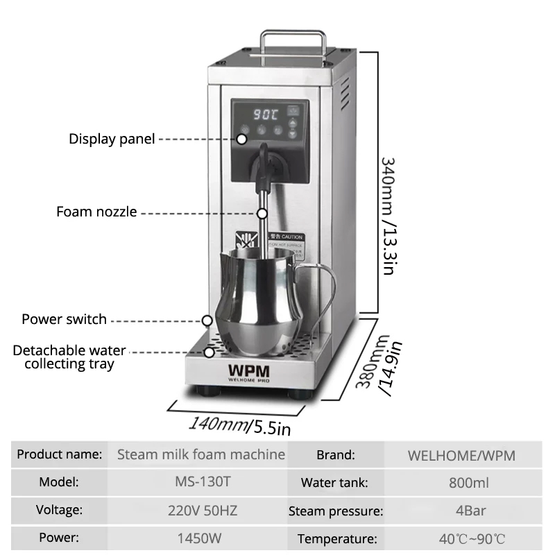 Boiling Water Machine Milk Bub - Equipment Of Coffee Shop review and price