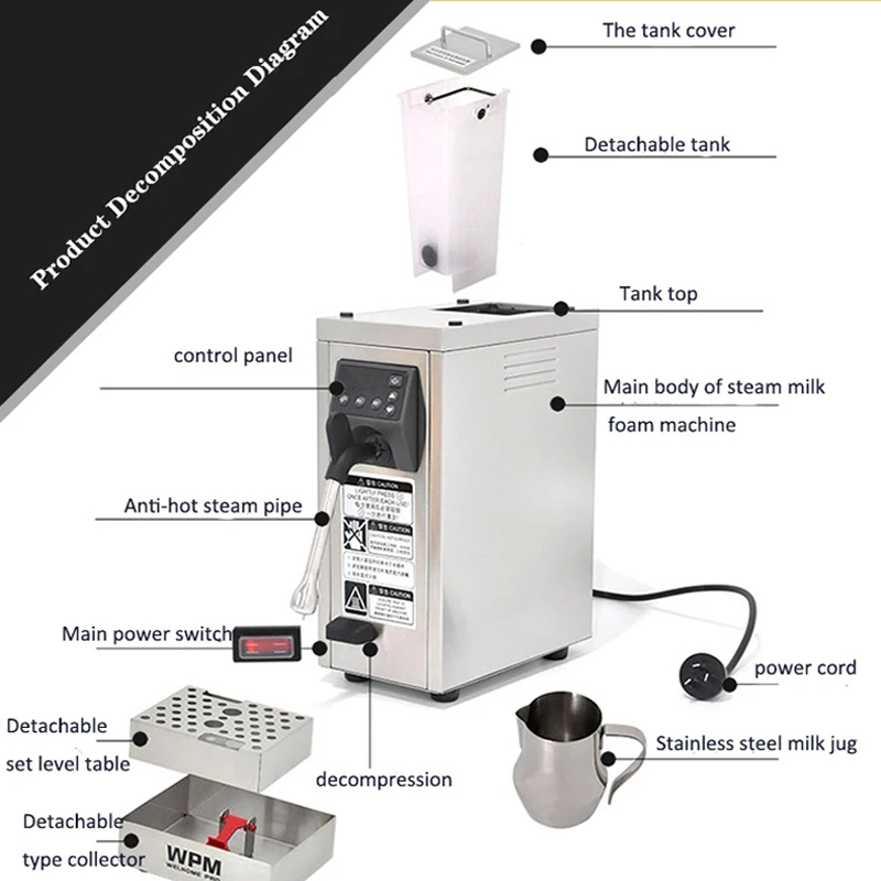 Boiling Water Machine Milk Bub - Equipment Of Coffee Shop review and price