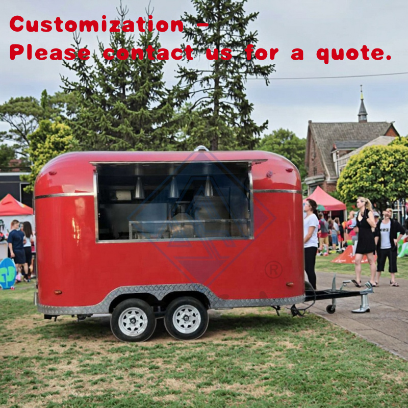 custom.Large Food Trailer Full - Equipment Of Coffee Shop review and price