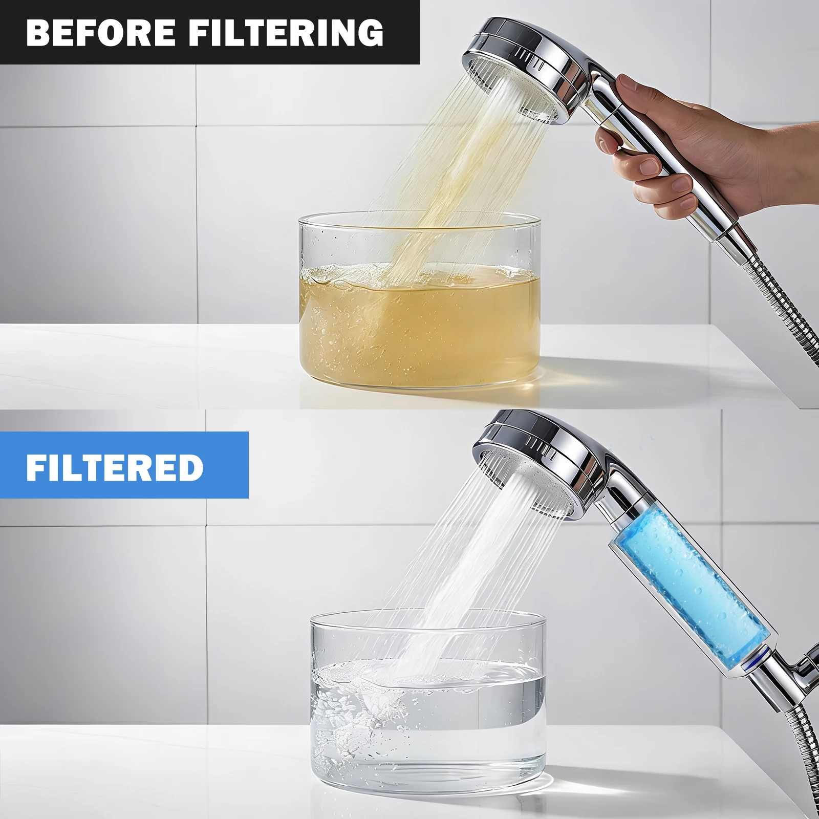 20Pcs Shower Head Filter PP Co - Water Filter Cartridge review and price